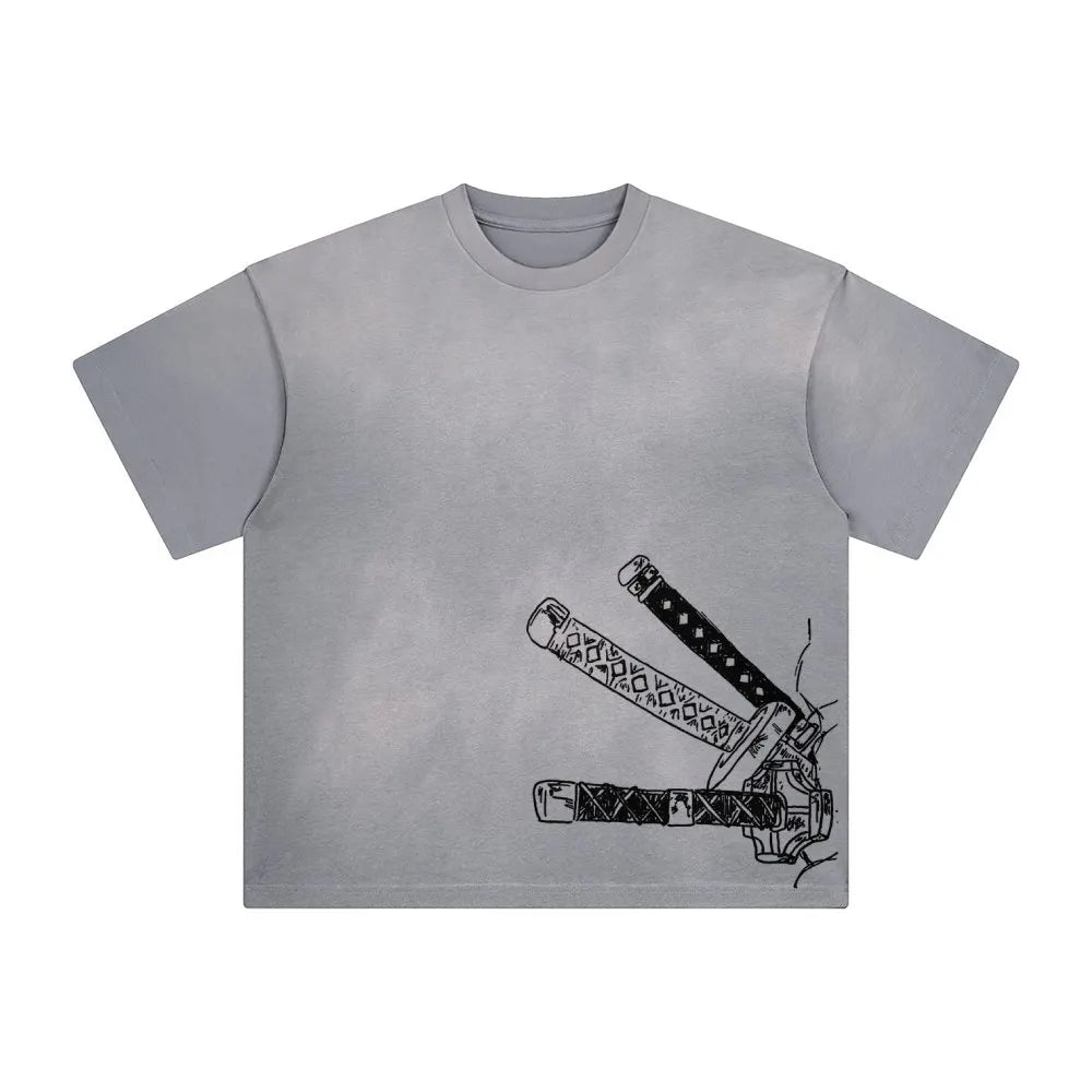 OP-Vintage Washed Tee  Zoro