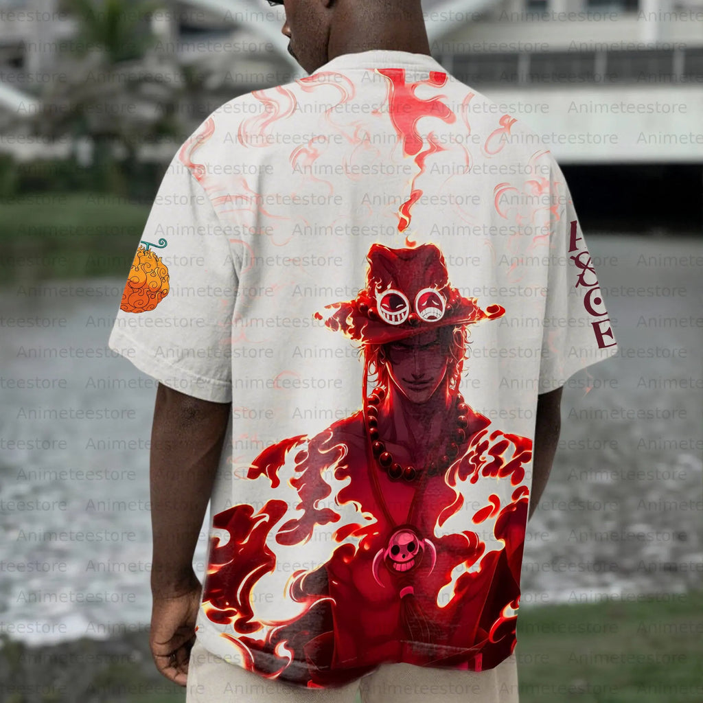 OP-Unisex Anime Inspired Vintage T-Shirt