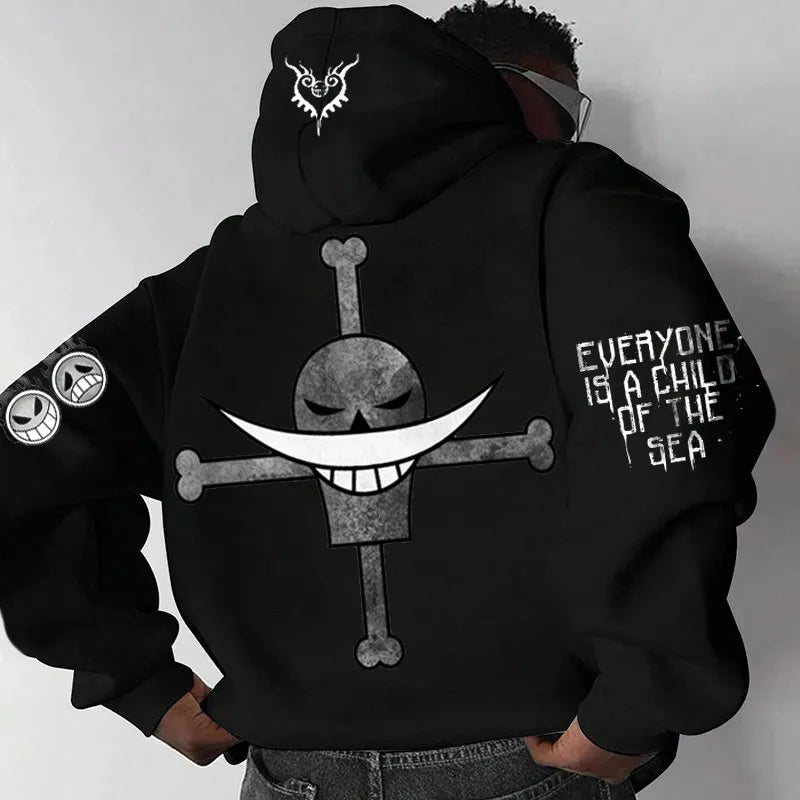 OP-Oversize Print Hoodie