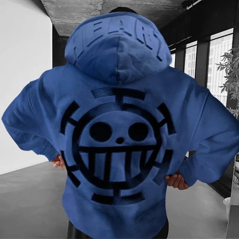 OP-Oversize Print Hoodie