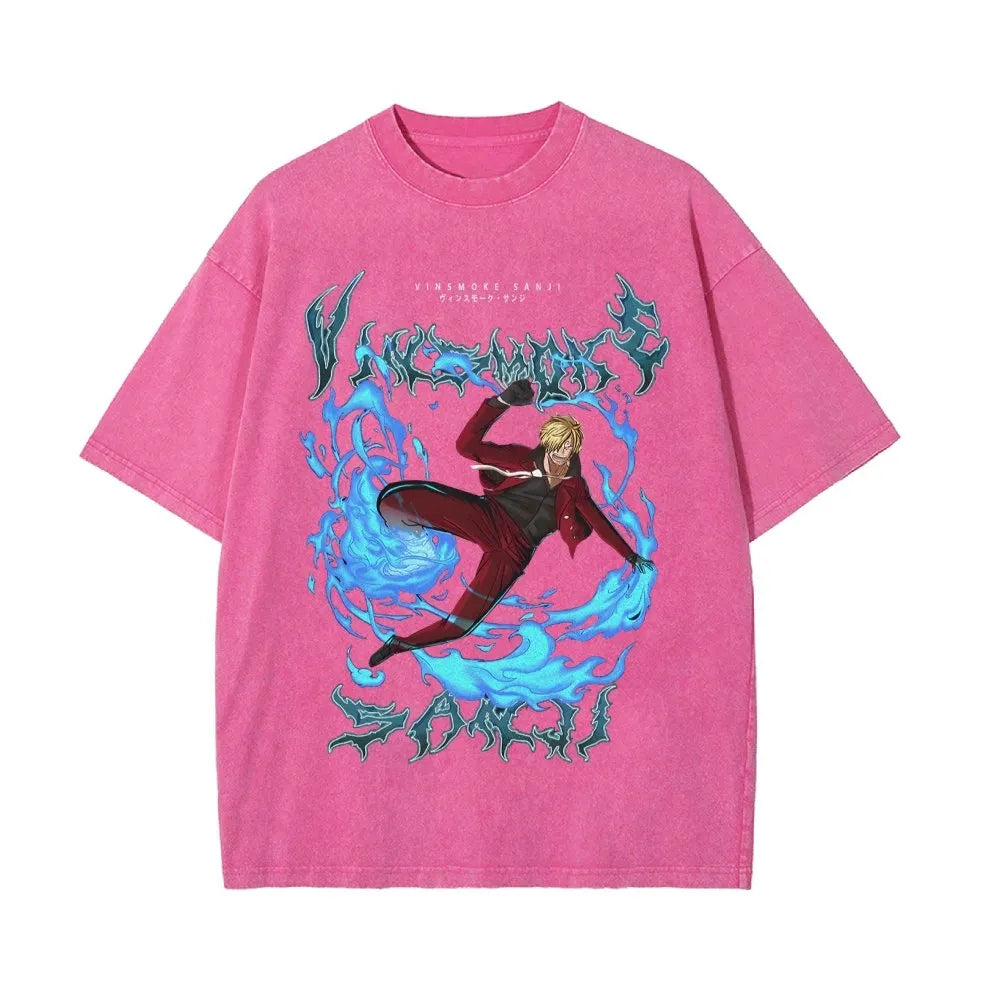 OP-Sanji Vintage Oversized T-Shirt