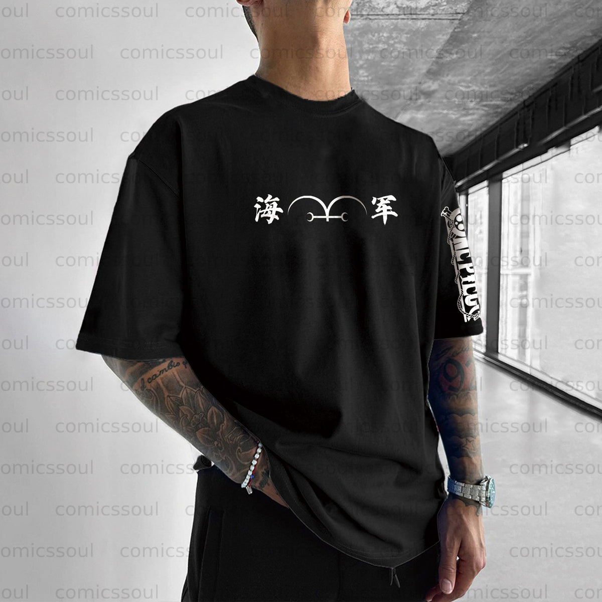 Unisex Anime Inspired Vintage T-Shirt