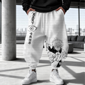 Unisex Casual Anime Streetwear Pant