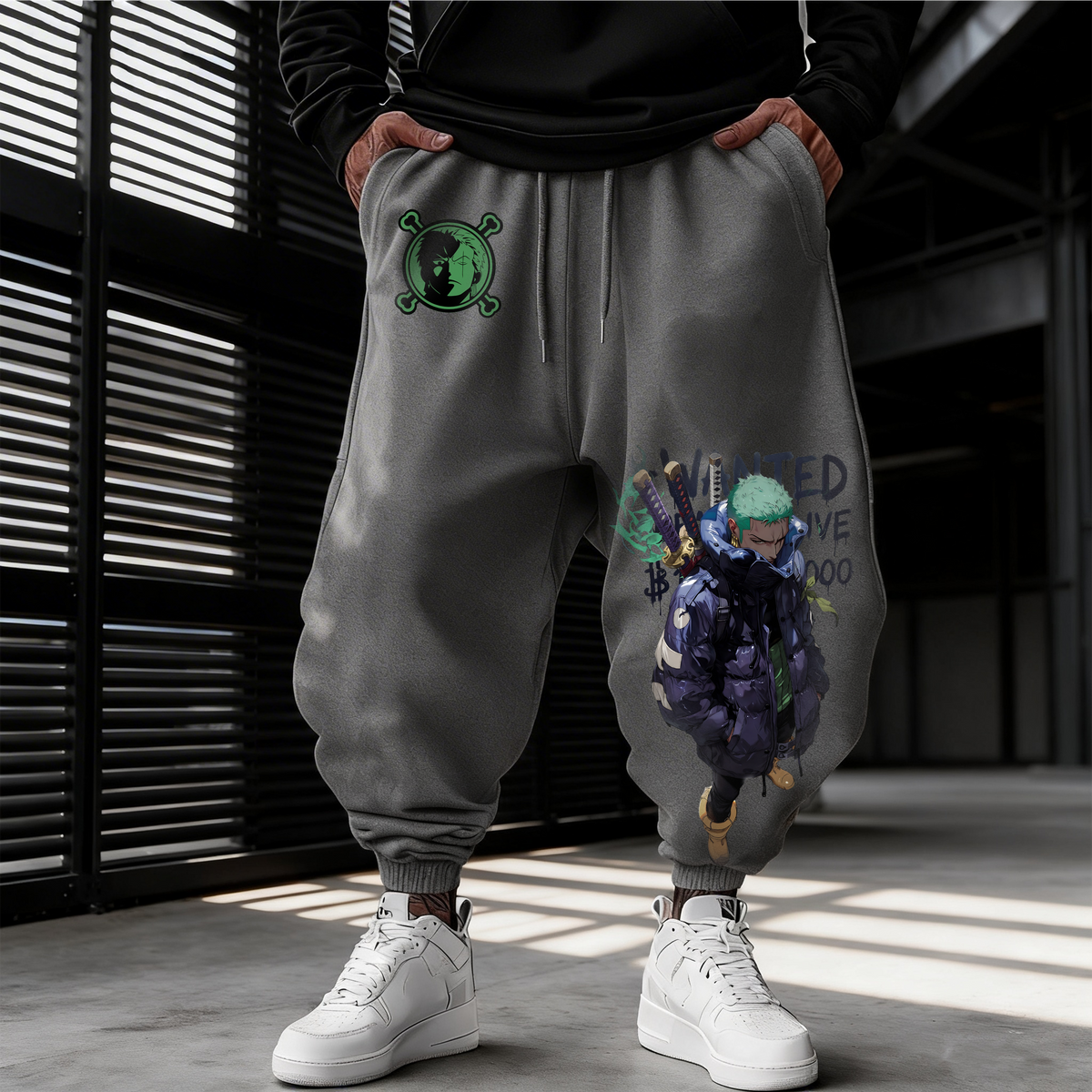OP-Unisex Casual Anime Streetwear Pant