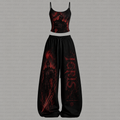 Solo leveling Top & Elasticated Trousers Two-Piece Set