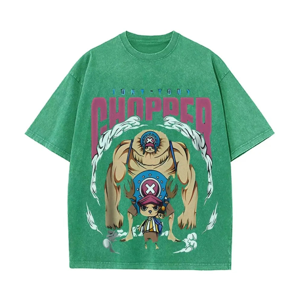 OP-Tony Tony Chopper Vintage Oversized T-Shirt