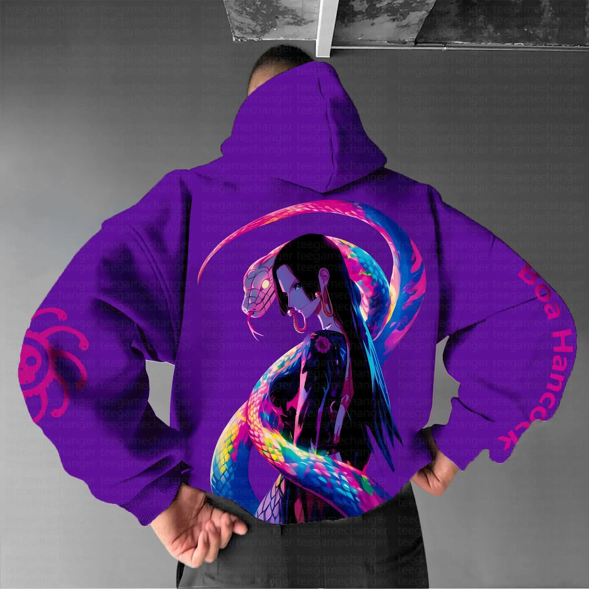 0P-Unisex Anime Graphic Streetwear Vintage Hoodie