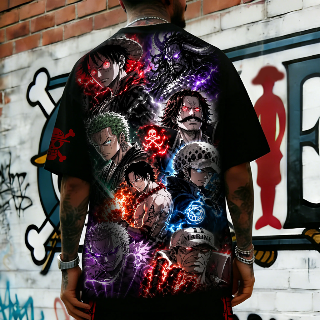 Unisex Anime Inspired Vintage T-Shirt