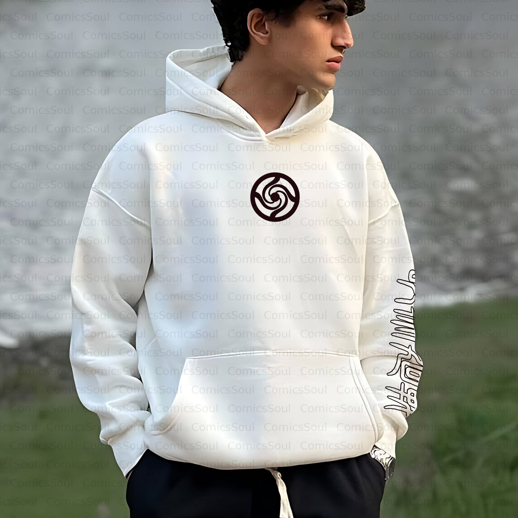 Unisex Anime Inspired Vintage Plush Hoodie