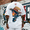 Unisex Anime Inspired Vintage T-Shirt