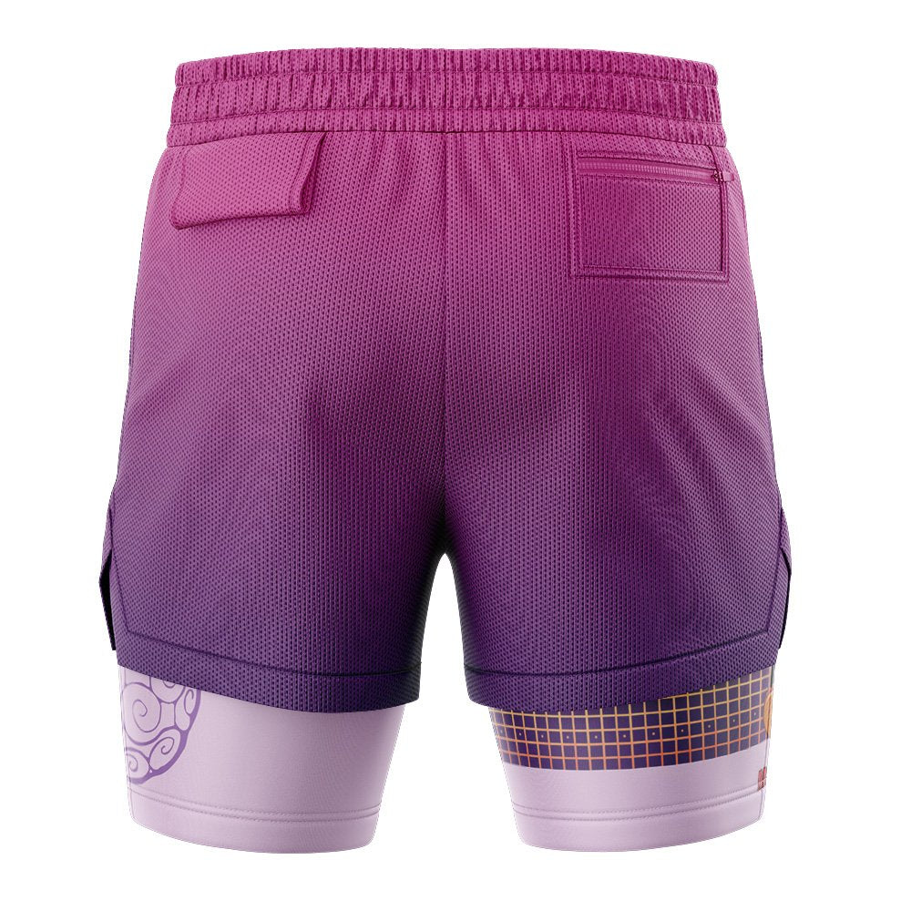 0P-5th Gear Luffy   2-in-1 Performance Shorts