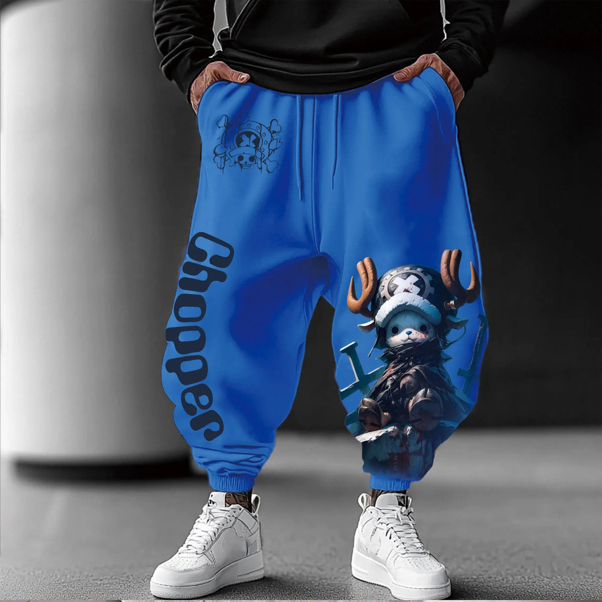 0P-Unisex Anime Inspired Vintage Pants