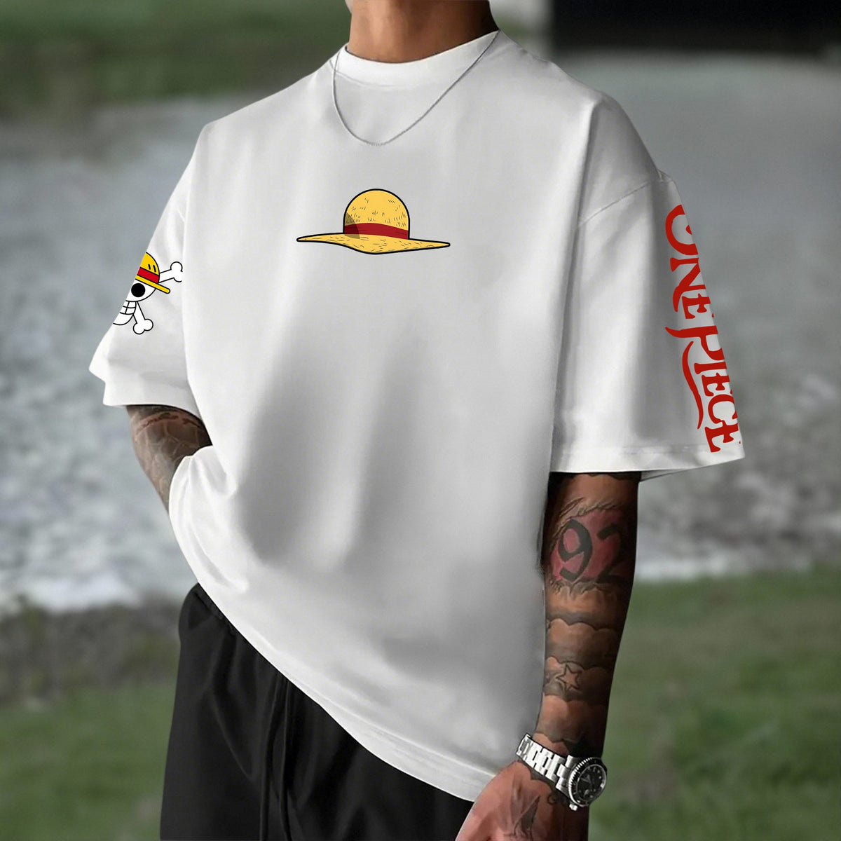 OP-Unisex Anime Inspired Vintage T-Shirt