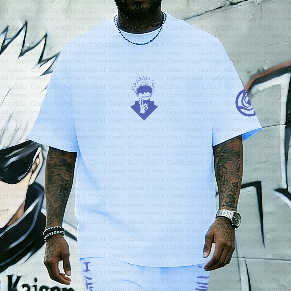 Unisex Anime Inspired Vintage T-Shirt