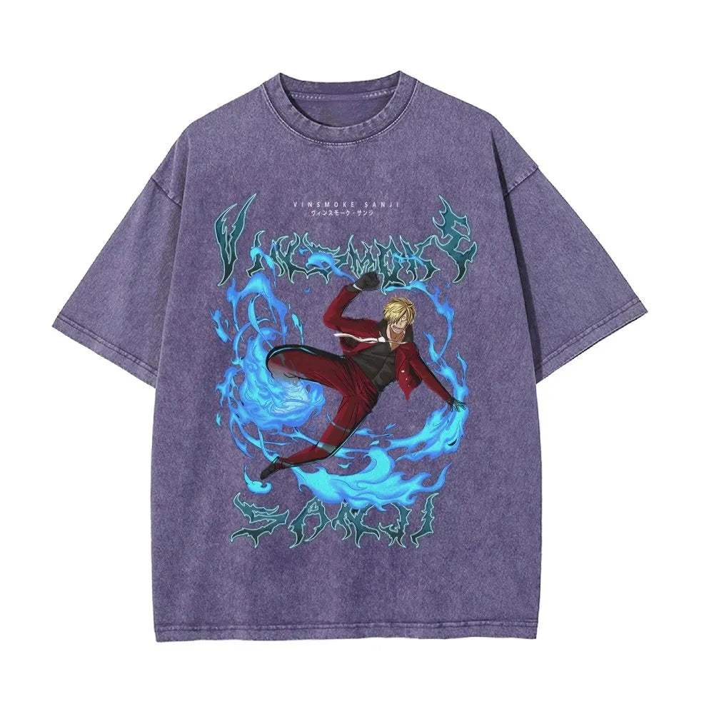 OP-Sanji Vintage Oversized T-Shirt
