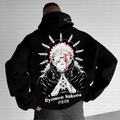 Unisex Anime Inspired Vintage Plush Hoodie