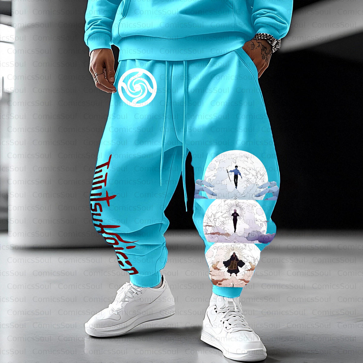 Unisex Casual Anime Streetwear Pant