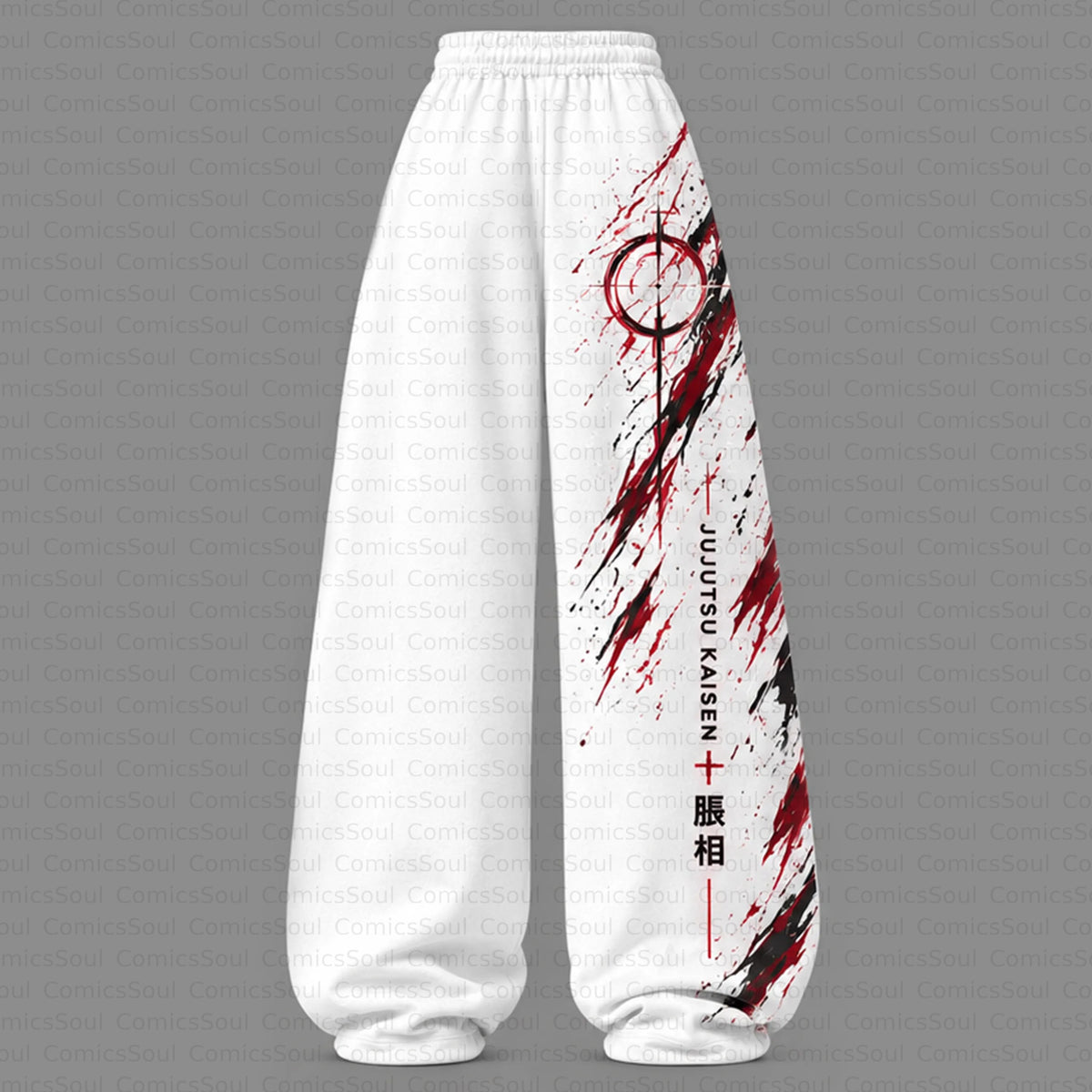 Jujutsu Kaisen Cropped Long Sleeve Hoodie & High Waist Jogger Pants Two Piece