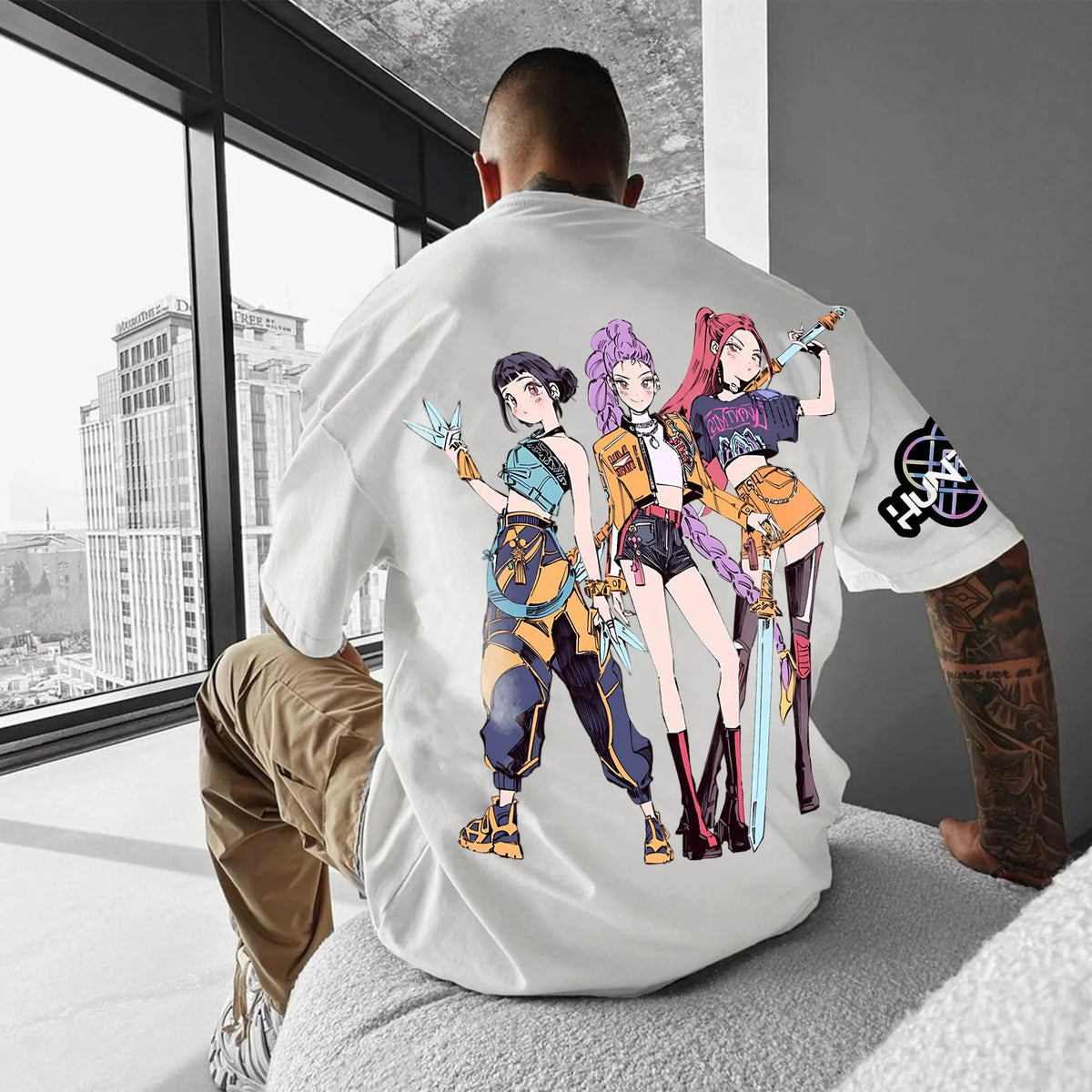 Unisex Anime Inspired Vintage T-Shirt