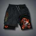 OP-Unisex Casual Anime Style Shorts
