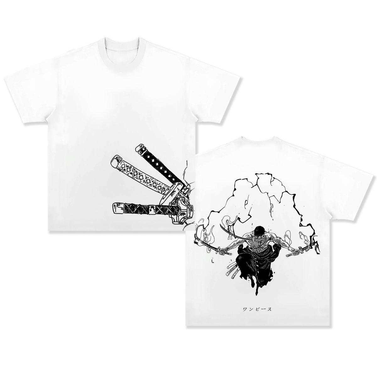 OP-Vintage Washed Tee  Zoro