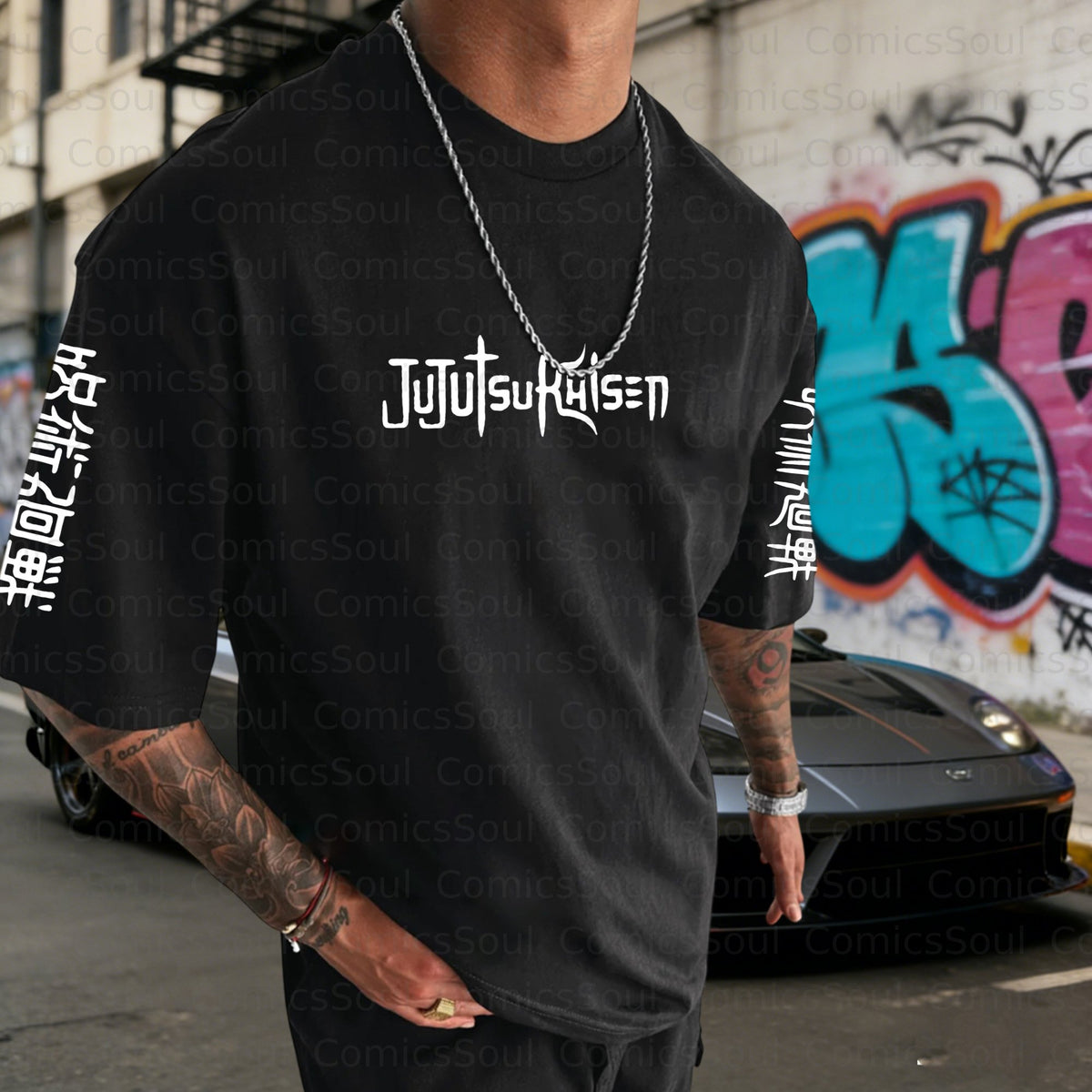 Unisex Anime Inspired Vintage T-Shirt