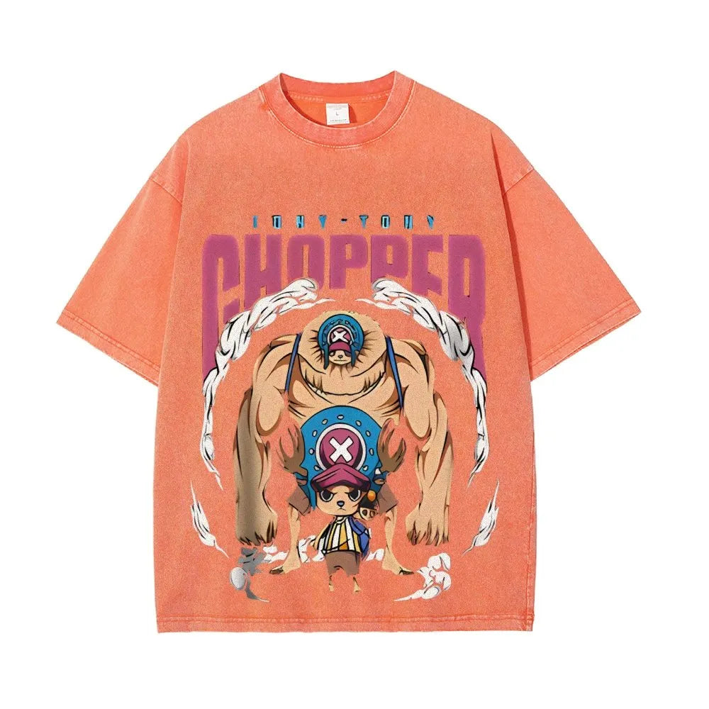 OP-Tony Tony Chopper Vintage Oversized T-Shirt