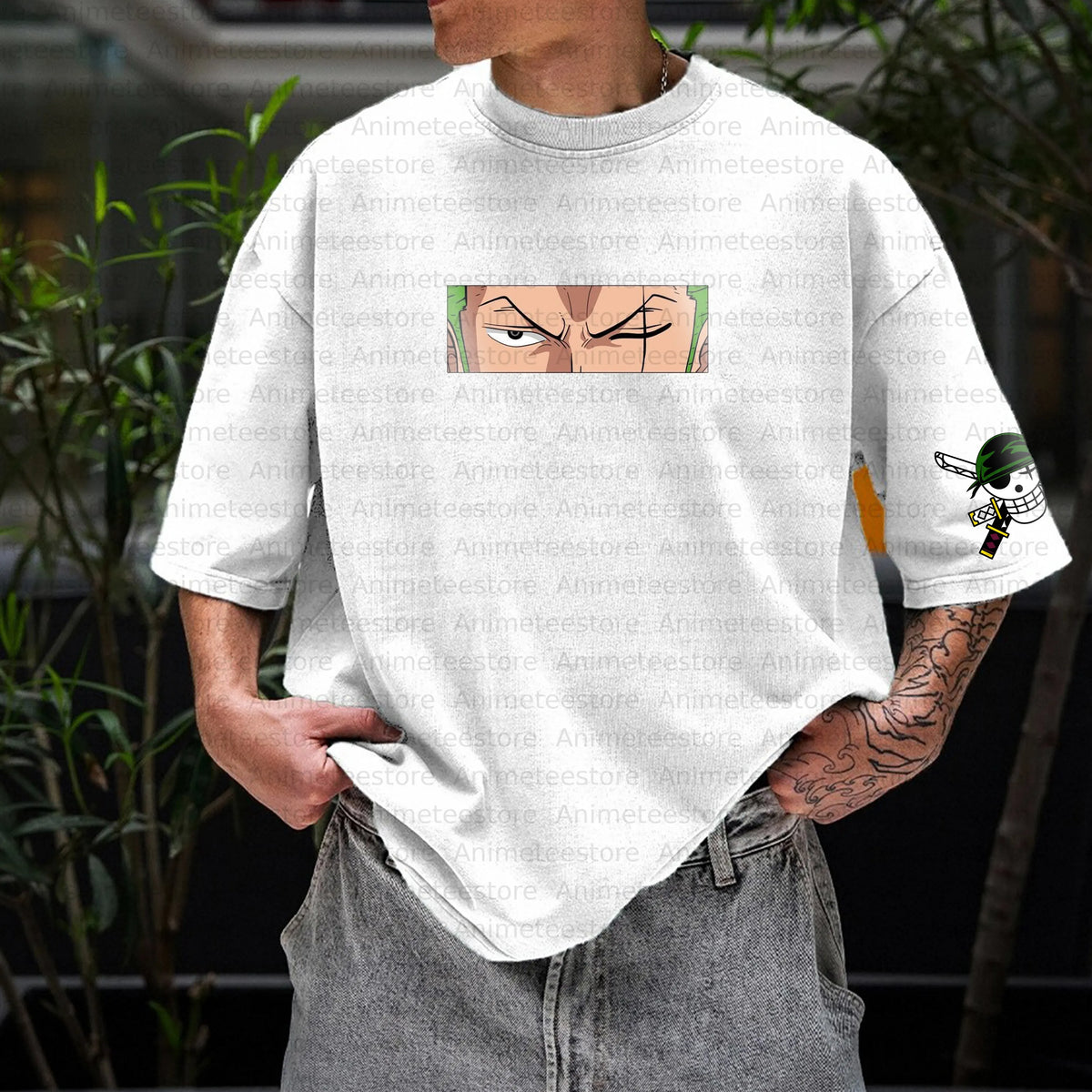 OP-Unisex Anime Inspired Vintage T-Shirt