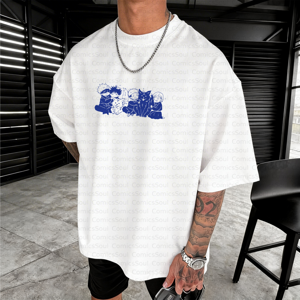 Unisex Anime Inspired Vintage T-Shirt