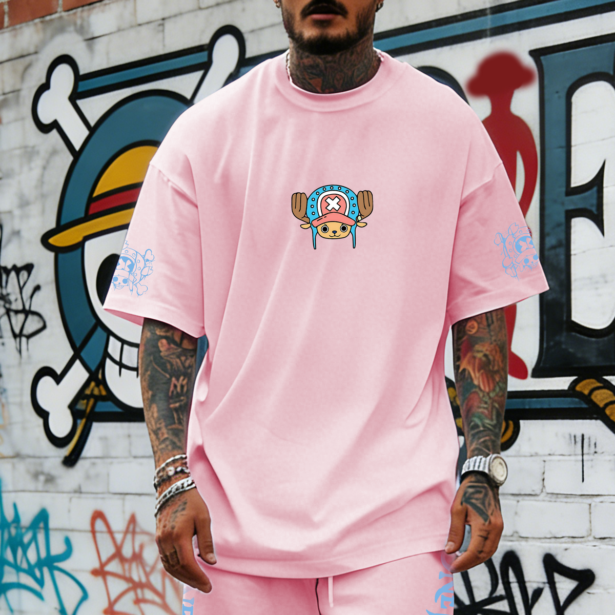 Unisex Anime Inspired Vintage T-Shirt