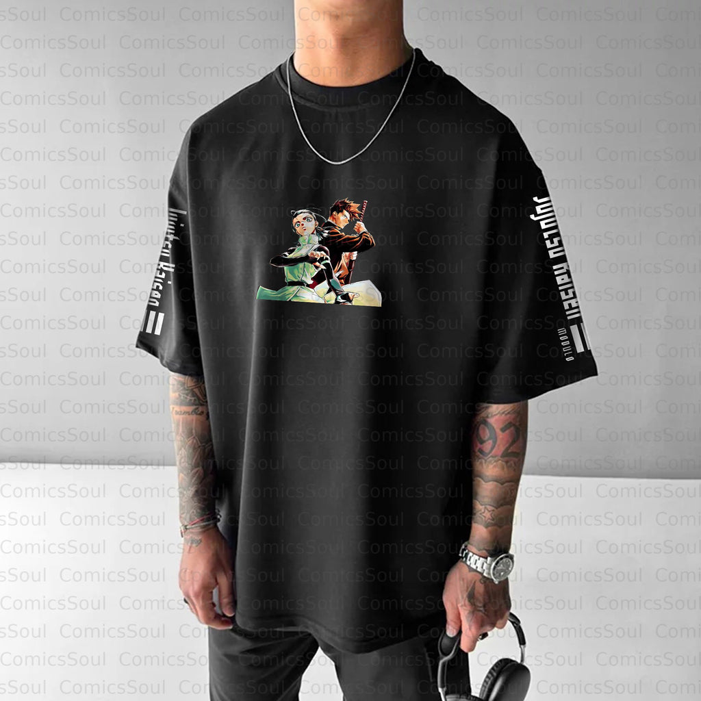 Unisex Anime Inspired Vintage T-Shirt | Comicssoul