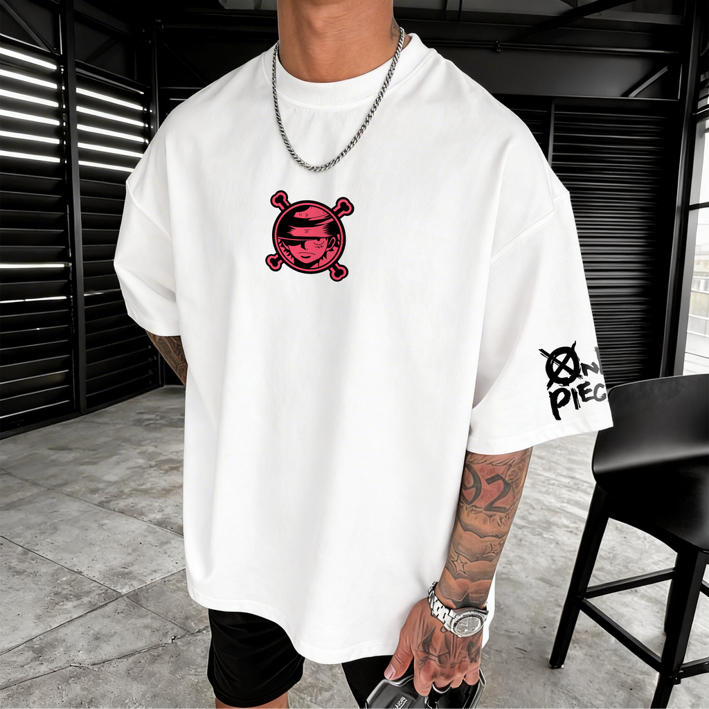 OP-Unisex Anime Inspired Vintage T-Shirt