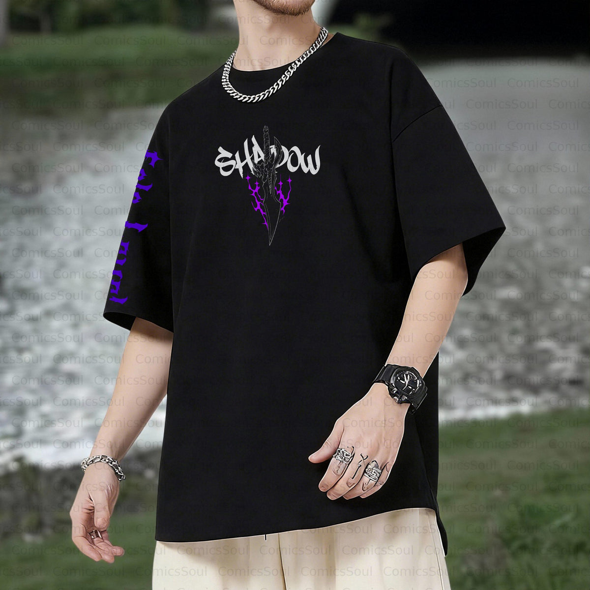 Unisex Anime Inspired Vintage T-Shirt