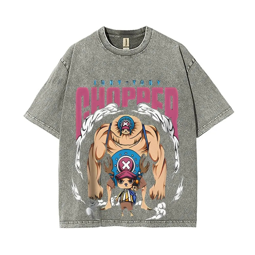 OP-Tony Tony Chopper Vintage Oversized T-Shirt