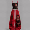 Jujutsu Kaisen Top & Elasticated Trousers Two-Piece Set