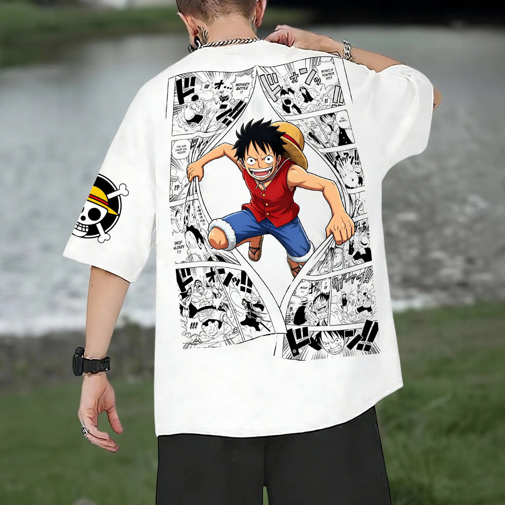 OP-Unisex Anime Inspired Vintage T-Shirt