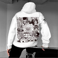 OP-Unisex Anime Inspired Vintage Plush Hoodie