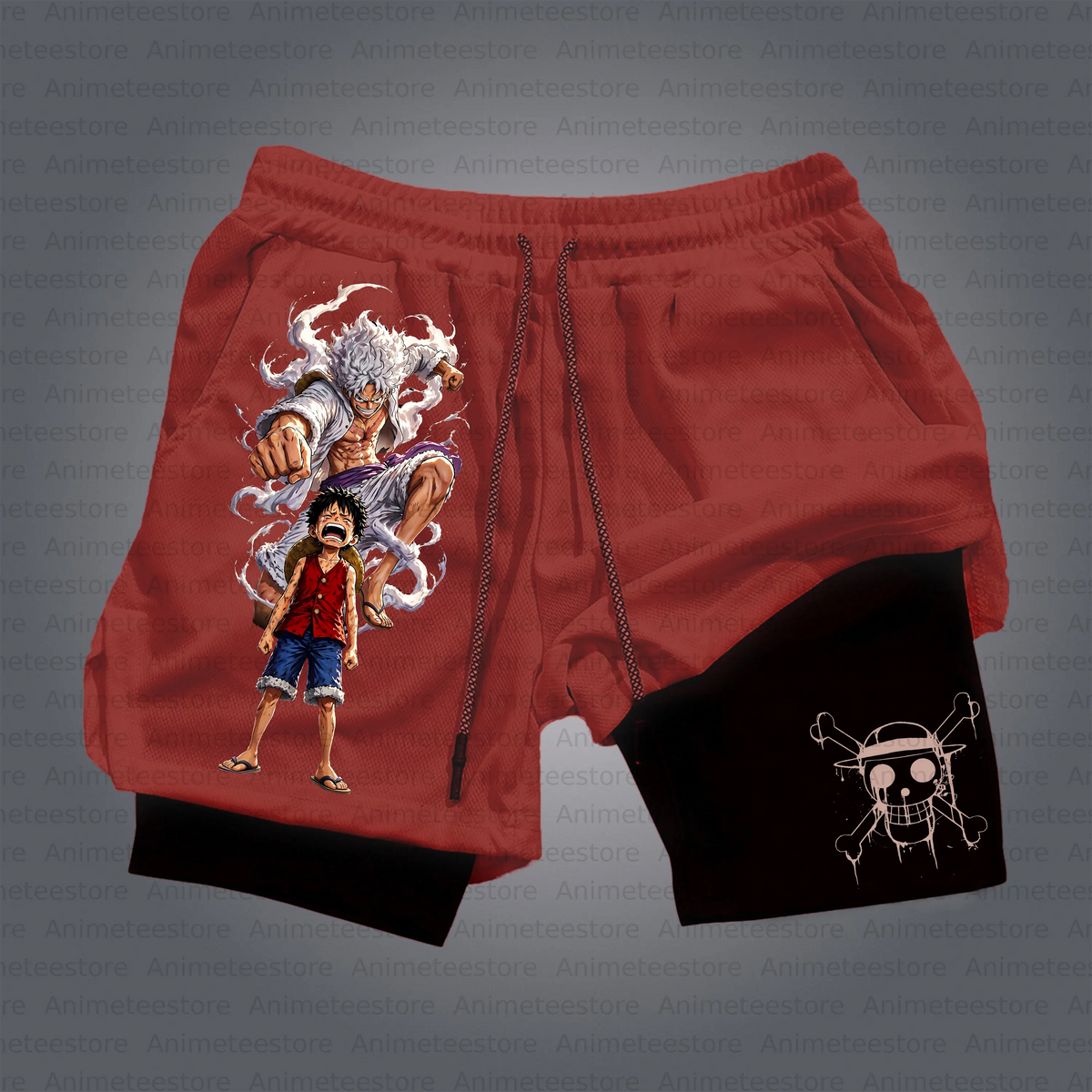 Unisex Casual Anime Style Shorts