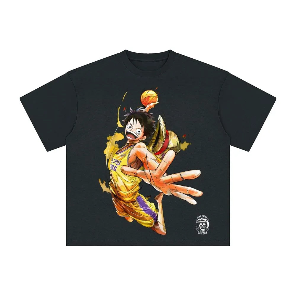 OP-Unisex Vintage Tee丨 Lakers   Tee