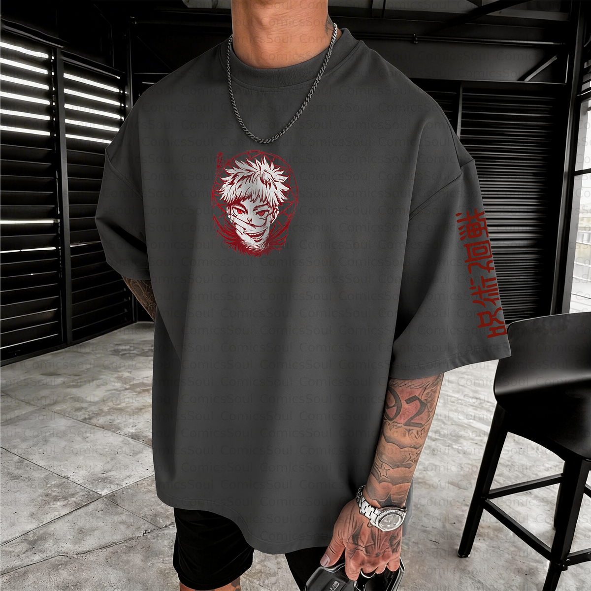Unisex Anime Inspired Vintage T-Shirt