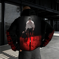 Unisex Anime Inspired Vintage Plush Hoodie