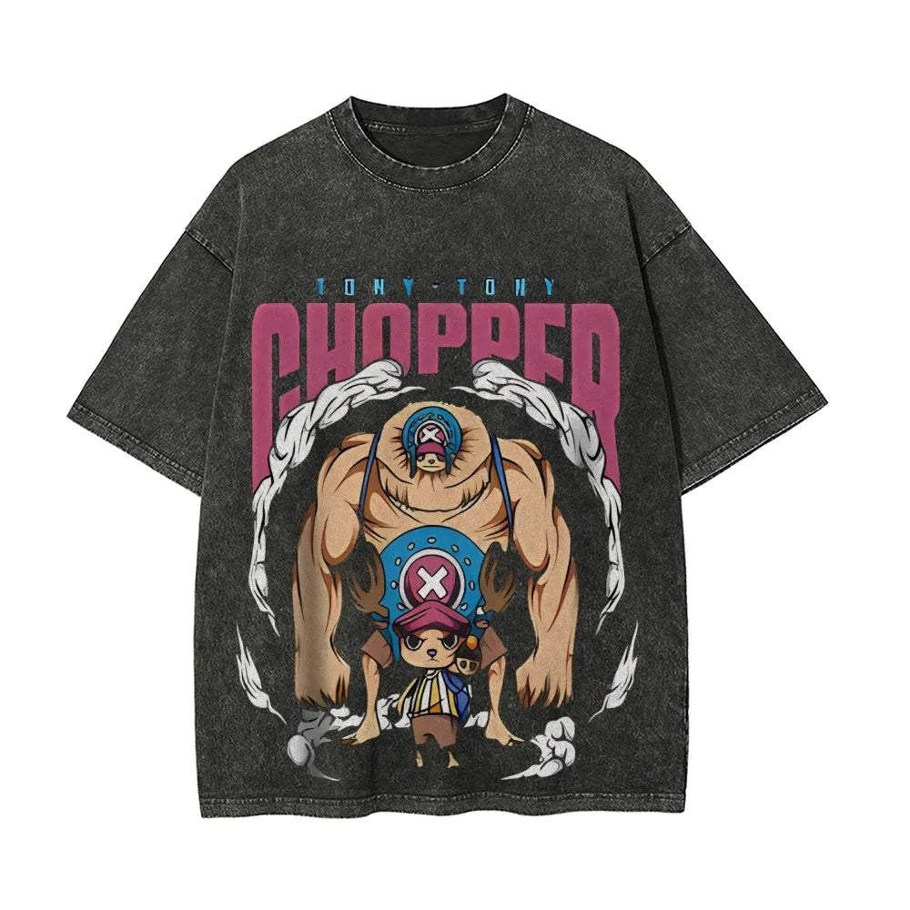 OP-Tony Tony Chopper Vintage Oversized T-Shirt
