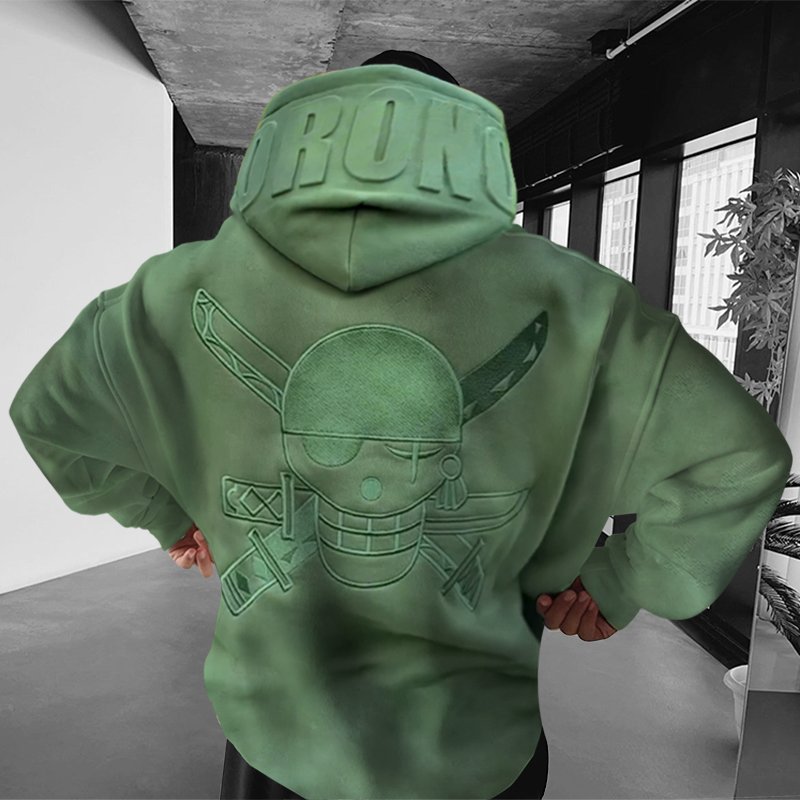 OP-Oversize Print Hoodie