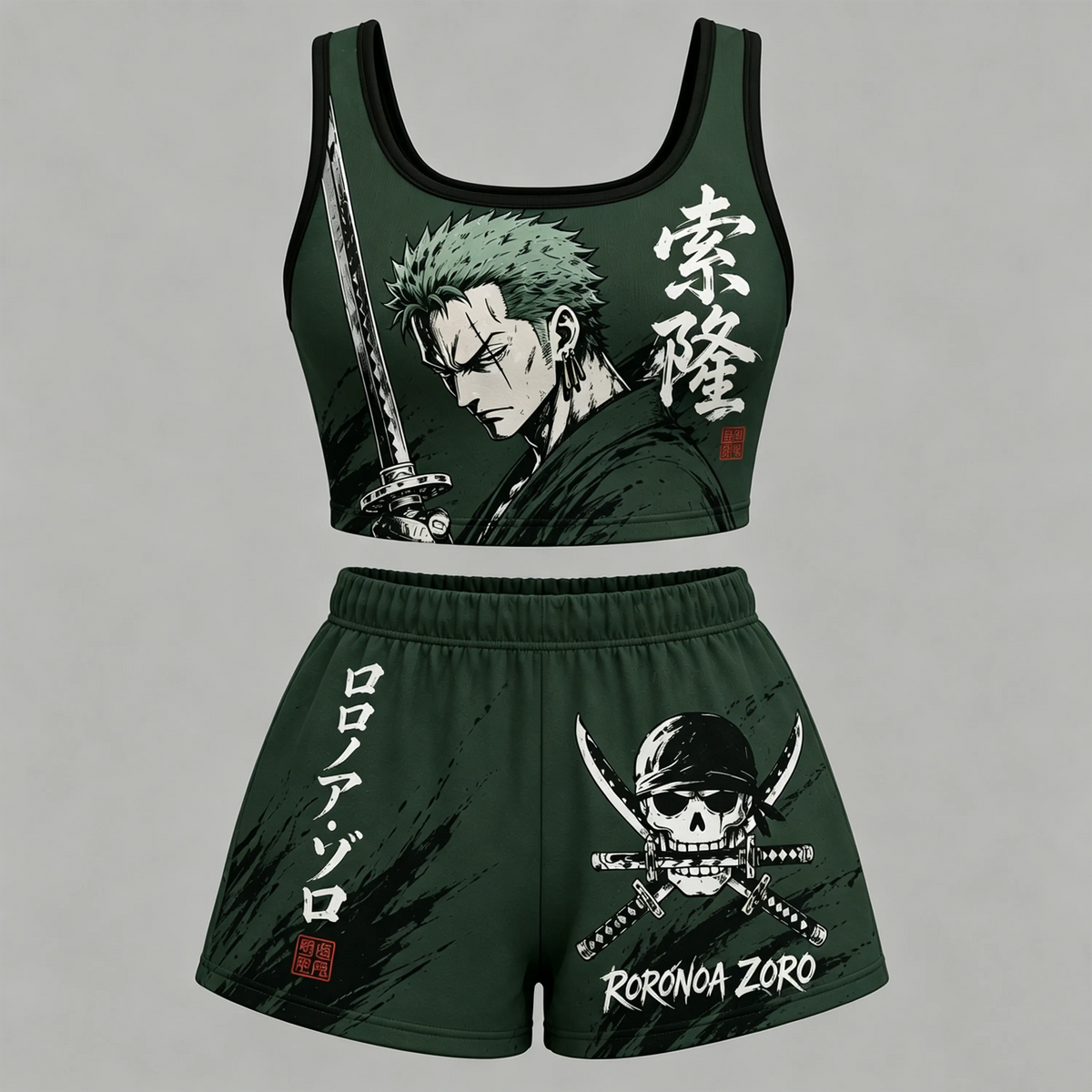 ONE PIECE Vest and shorts Two-Piece Set