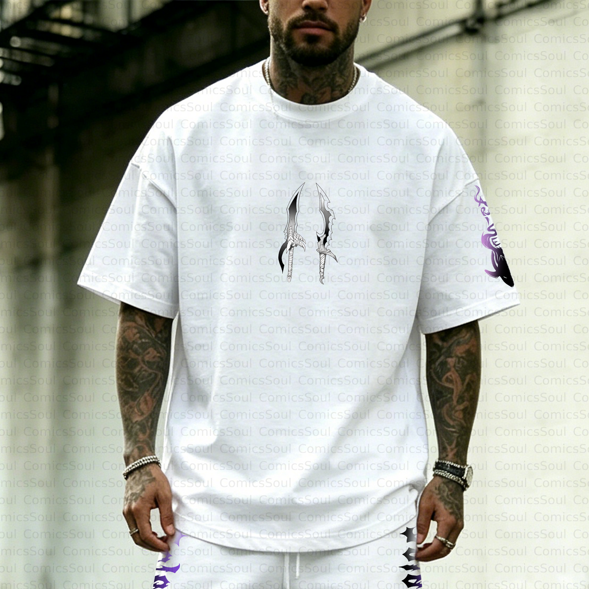 Unisex Anime Inspired Vintage T-Shirt