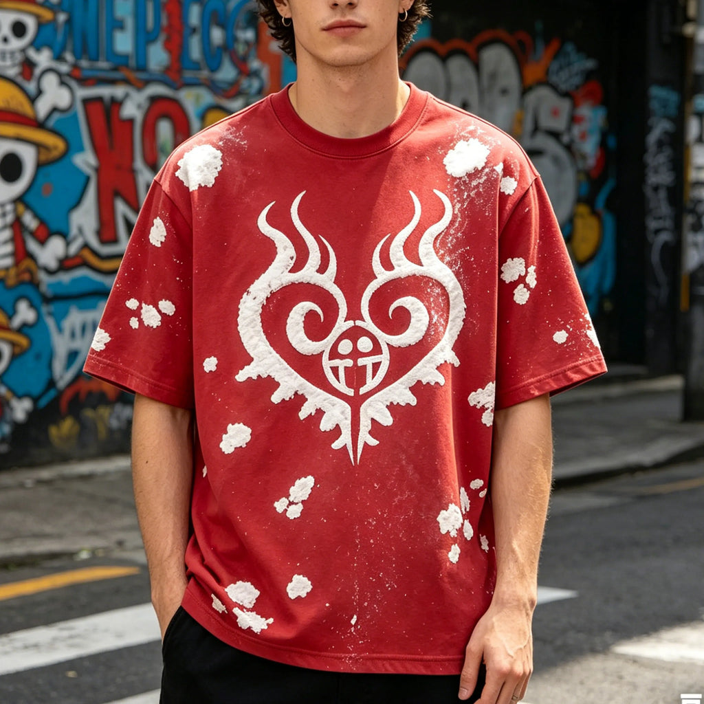 OP-Unisex Anime Inspired Vintage T-Shirt