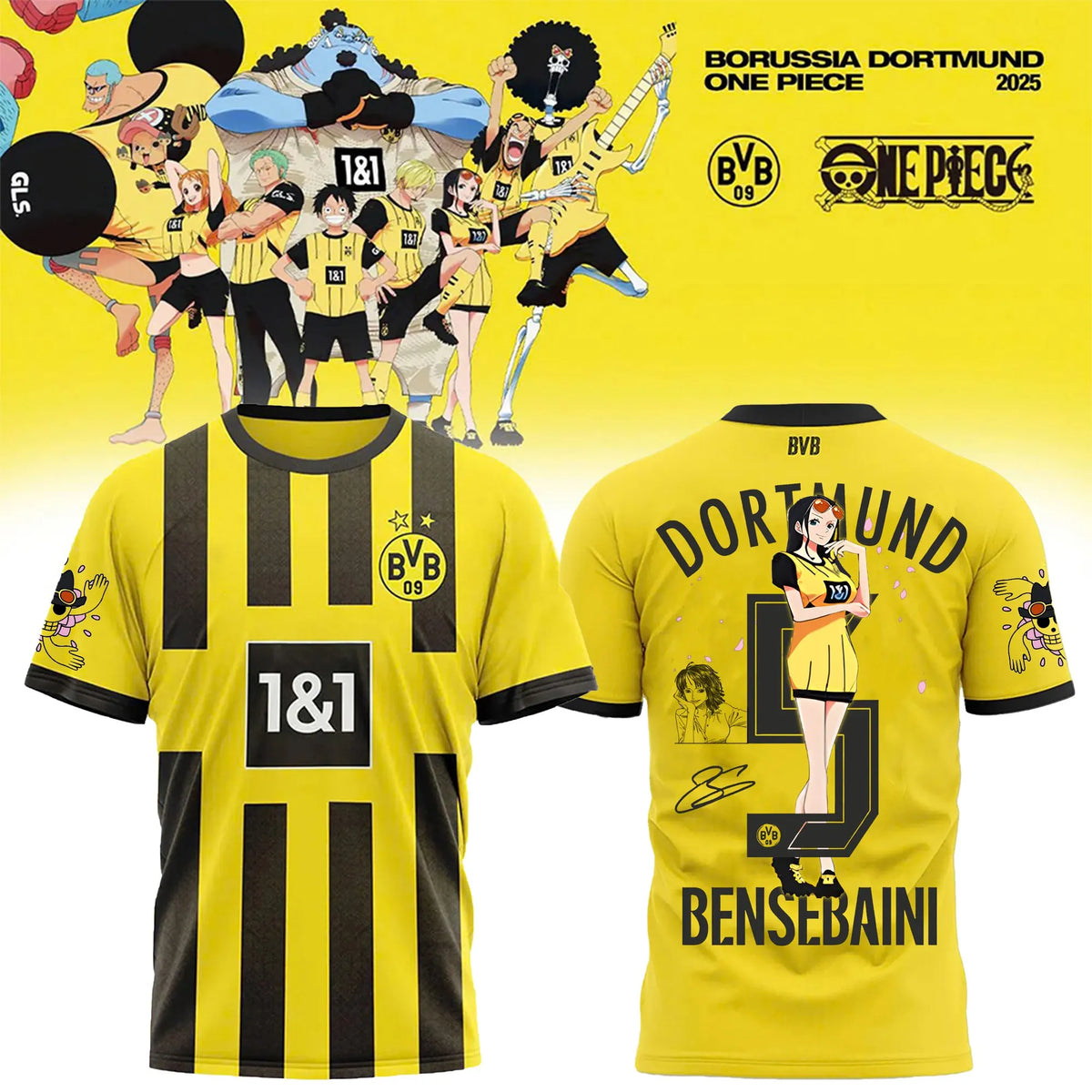 0P-Unisex Vintage T-shirt | Borussia Dortmund