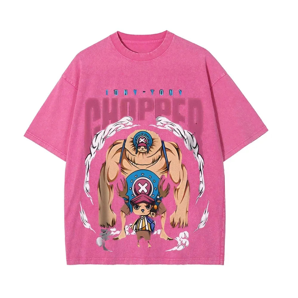 OP-Tony Tony Chopper Vintage Oversized T-Shirt