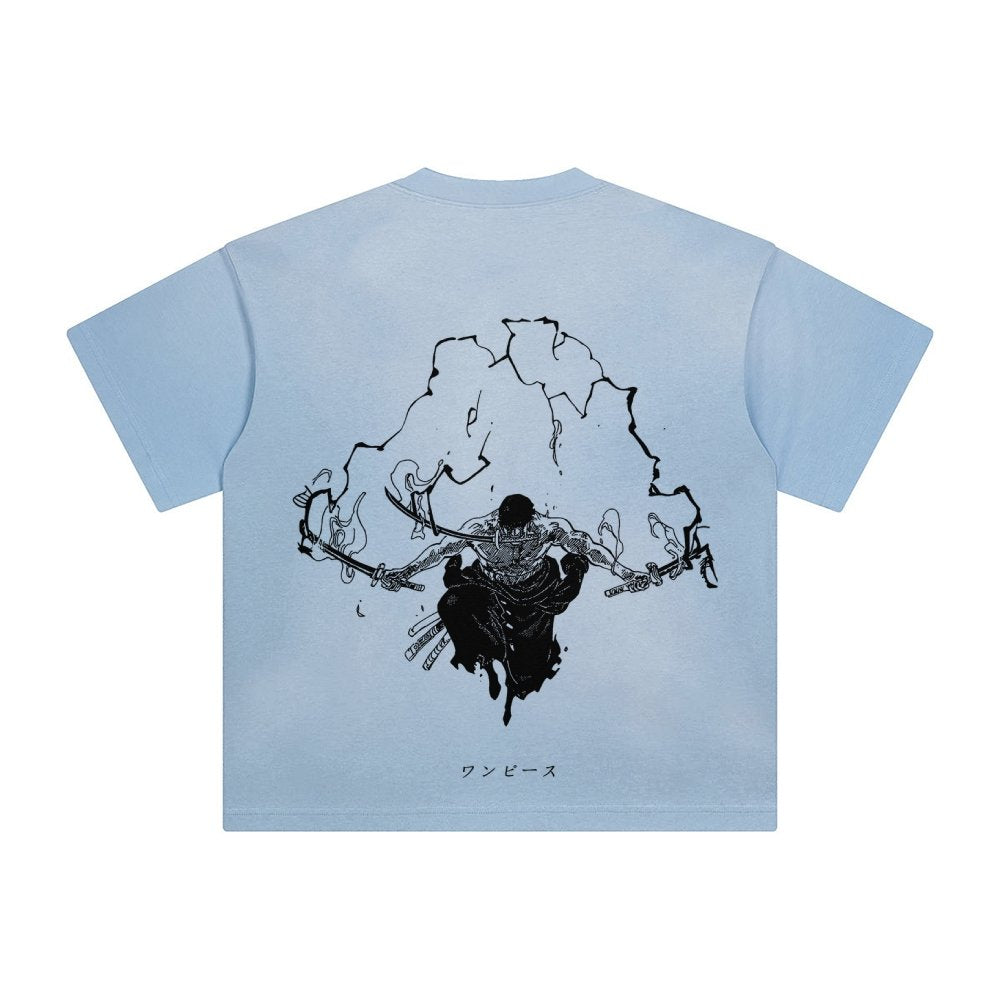 OP-Vintage Washed Tee  Zoro