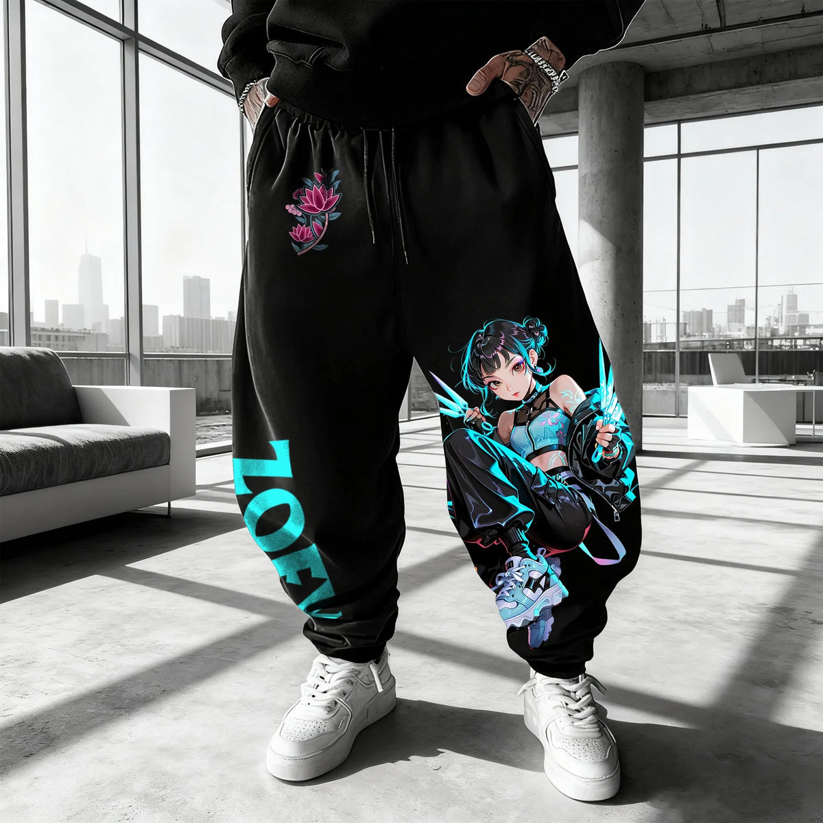 Top Seller Unisex Casual Anime Streetwear Pants